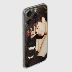 Чехол для iPhone 15 Pro силиконовый с защитой камеры Ли Чжон Сок - фото 2