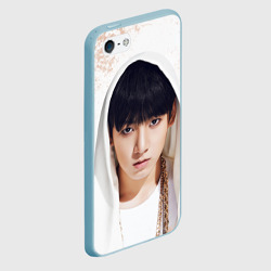Чехол для iPhone 5/5S матовый Jeon Jung Kook - фото 2