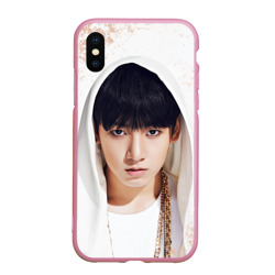 Чехол для iPhone XS Max матовый Jeon Jung Kook