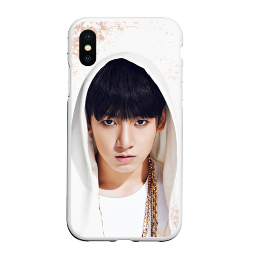 Чехол для iPhone XS Max матовый Jeon Jung Kook