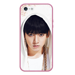 Чехол для iPhone 5/5S матовый Jeon Jung Kook