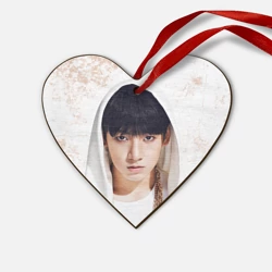 Деревянная игрушка Сердце Jeon Jung Kook