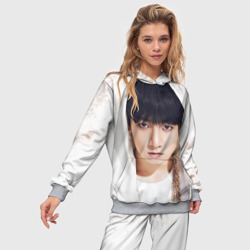 Женский костюм с толстовкой 3D Jeon Jung Kook - фото 2