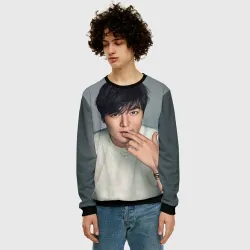 Мужской свитшот 3D Lee Min Ho - фото 2