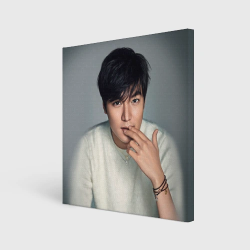 Холст квадратный Lee Min Ho