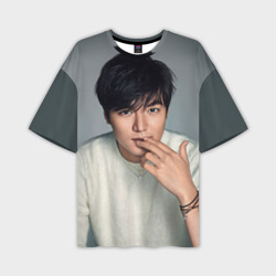 Мужская футболка oversize 3D Lee Min Ho