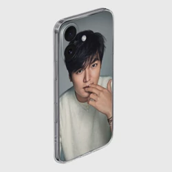 Чехол для iPhone 16 силиконовый с защитой камеры Lee Min Ho - фото 2