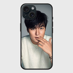 Чехол силиконовый для Apple iPhone 15 матовый Lee Min Ho