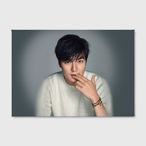 Холст прямоугольный Lee Min Ho, цвет 3D печать - фото 2