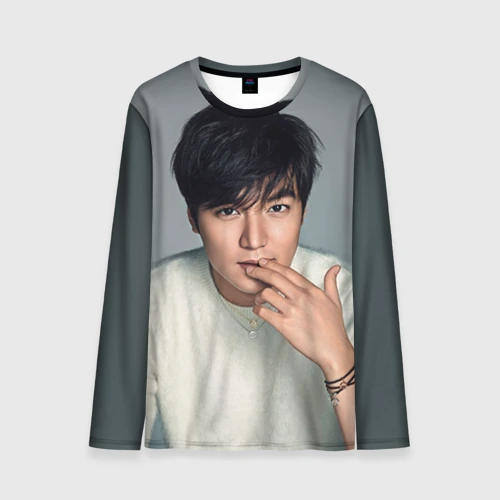 Мужской лонгслив 3D Lee Min Ho
