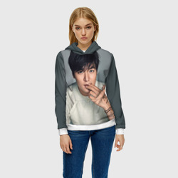 Женская толстовка 3D Lee Min Ho - фото 2