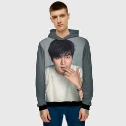 Мужская толстовка 3D Lee Min Ho - фото 2