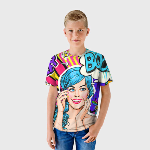 Детская футболка 3D Pop art - фото 3