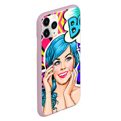 Чехол для iPhone 11 Pro матовый Pop art - фото 2