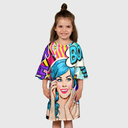 Детское платье 3D Pop art - фото 2