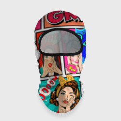 Балаклава 3D Пинап POP art
