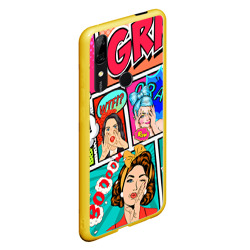 Чехол для Honor P Smart Z Пинап POP art - фото 2