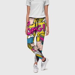Женские брюки 3D POP art - фото 2