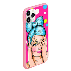 Чехол для iPhone 11 Pro Max матовый POP art - фото 2