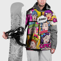 POP art – Накидка на куртку 3D с принтом купить