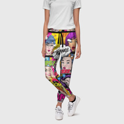 Женские брюки 3D POP ART - фото 2