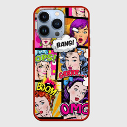 Чехол для iPhone 13 Pro POP art