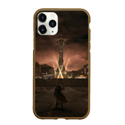 Чехол для iPhone 11 Pro Max матовый Fallout: New Vegas