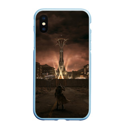 Чехол для iPhone XS Max матовый Fallout: New Vegas