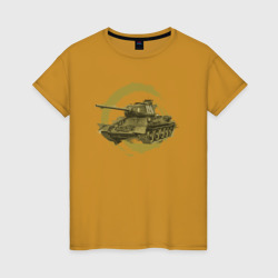 Женская футболка хлопок Танк Т-34