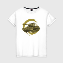 Женская футболка хлопок Танк Т-34