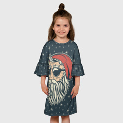 Детское платье 3D Санта хипстер - фото 2