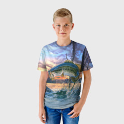 Детская футболка 3D Рыба - фото 2