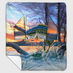 Плед с рукавами Рыба