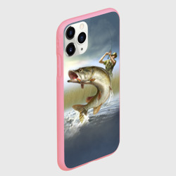 Чехол для iPhone 11 Pro Max матовый Щука - фото 2