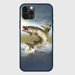Чехол для iPhone 12 Pro Max Щука