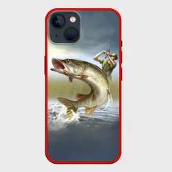 Чехол для iPhone 14 Щука