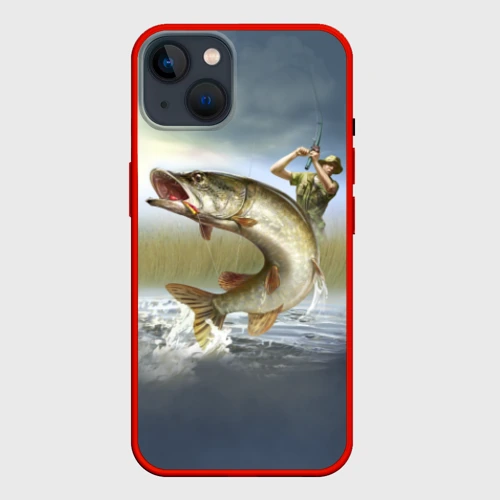 Чехол для iPhone 14 Щука