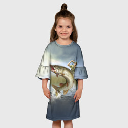 Детское платье 3D Щука - фото 2
