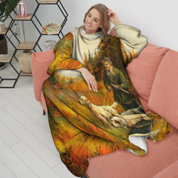 Плед с рукавами Охота - фото 2