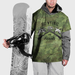 Накидка на куртку 3D Охота и рыбалка