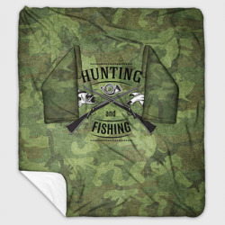 Плед с рукавами Охота и рыбалка