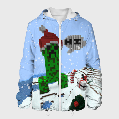 Мужская куртка 3D Minecraft, цвет 3D печать