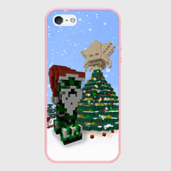 Чехол для iPhone 5/5S матовый Minecraft