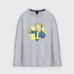 Женский лонгслив oversize хлопок Vault Boy