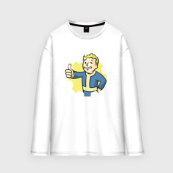 Vault Boy – Женский лонгслив oversize хлопок с принтом купить