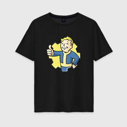 Женская футболка хлопок Oversize Vault Boy