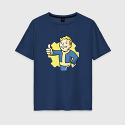 Женская футболка хлопок Oversize Vault Boy