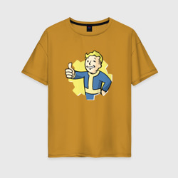 Женская футболка хлопок Oversize Vault Boy