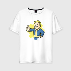 Женская футболка хлопок Oversize Vault Boy