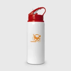 Бутылка для воды с трубочкой Tom Clancy's the Division